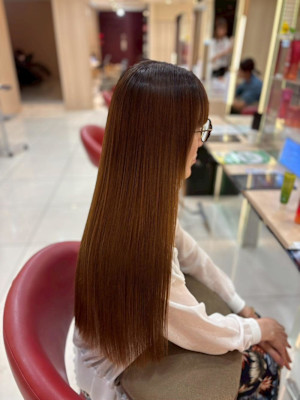 【伊勢原】髪質改善ストレート