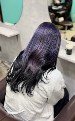 ラベンダーアッシュ×エンドカラー