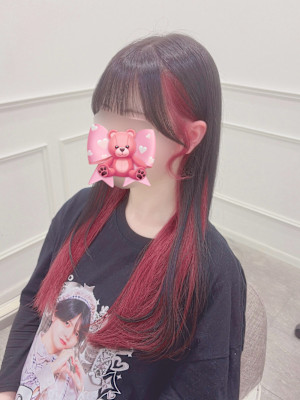 シースルーぱっつん×流しバング×S字後れ毛＊まゆ