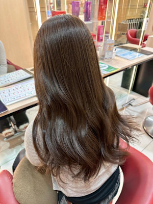 艶感ブラウンカラー