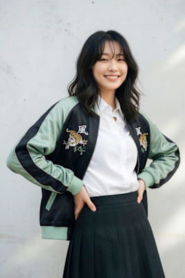 朝の準備を時短に！大人可愛いラフウェーブ×暗髪ミディアム