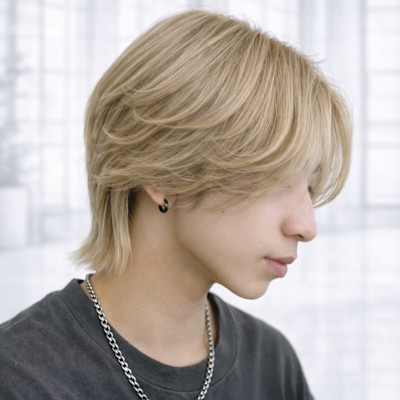 センターパートウルフ-福岡天神筒井