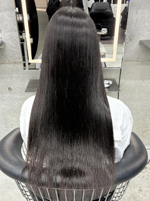 縮毛矯正/ロング/10代/大名