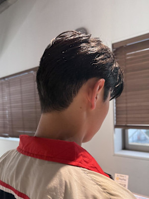 メンズカット/毛流れ