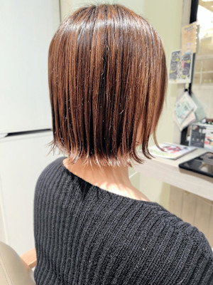 ボブ/ミニボブ/切りっぱなし
