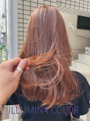 20代　髪質改善 イルミナカラー