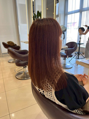 赤みブラウンカラー