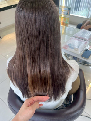髪質改善ストレート