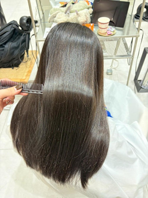 髪質改善ストレート
