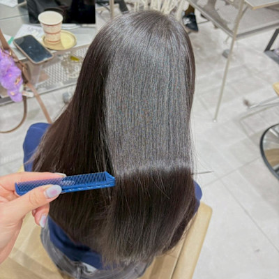 髪質改善ストレート