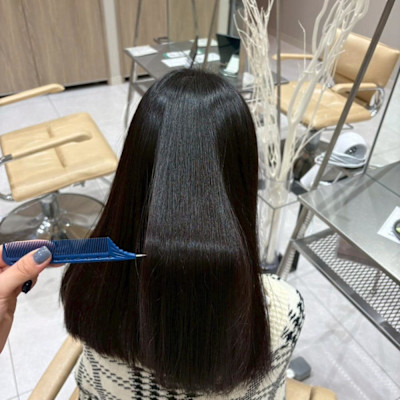 髪質改善ストレート