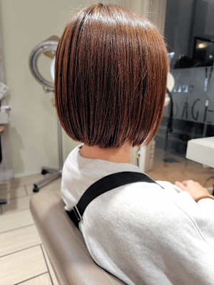 ボブ/ミニボブ/切りっぱなし