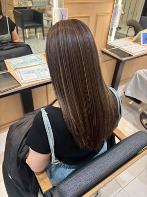 【伊勢原】白髪ぼかしハイライト