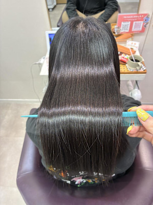 自然なストレート/縮毛矯正/髪質改善