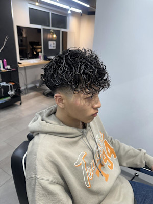 隼也/スペインカール/海外風/フェード