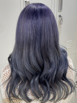 ブリーチカラー/ラベンダーブルー