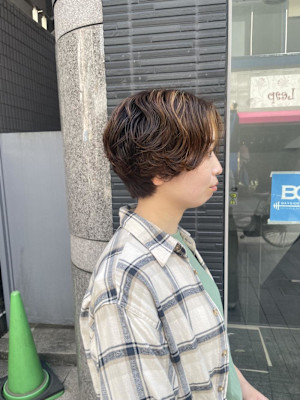 ショート×ショートパーマ×ショートボブ×マッシュパーマ×横浜