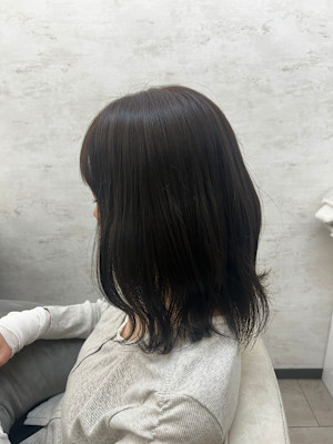 透明感グレージュカラー♪