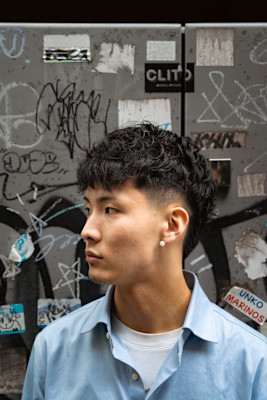 トガリ系バーバースタイル！バーストフェード