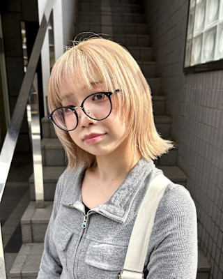 ボブ×レイヤーボブ×くびれボブ×レイヤーカット×横浜×石川町