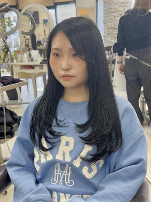 10代20代人気◎多めレイヤー×軽やかロング