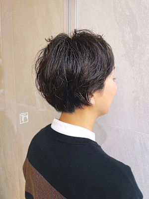 ゆるふわパーママニッシュショート