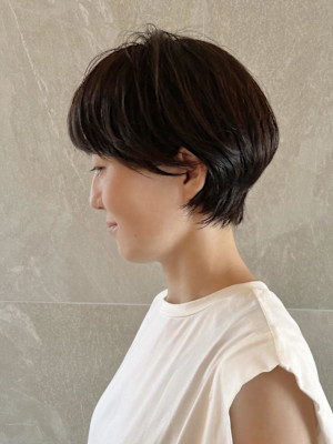 大人マッシュショート