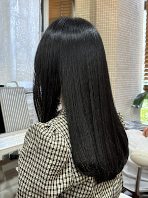 【予防美髪カラー】(デトックスケアでジアミン除去)