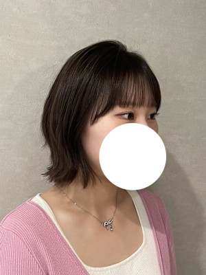 顔まわりすっきりボブレイヤー