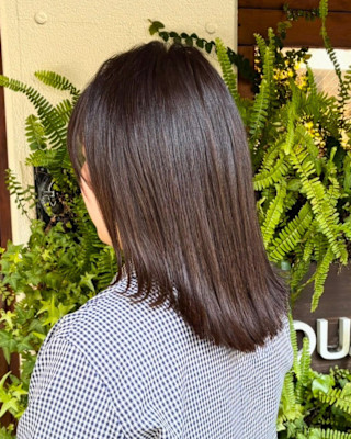 30代からの艶復活カットカラー