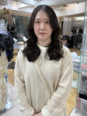 乾かすだけで巻き髪に◎デジタルパーマ