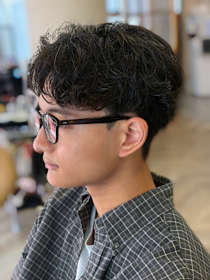 大人お洒落シャドウパーマ