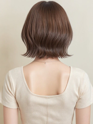 センターパートハッシュボブウルフレイヤーp2　レイヤーカット