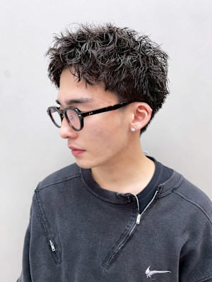 波巻きツイストスパイラルニュアンスパーマ_ba584281