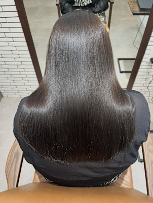  サラ艶アッシュブラウンストレート