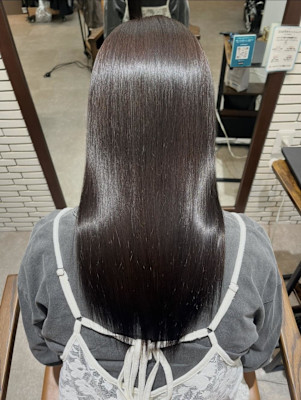 シルク質感　髪質改善トリートメント