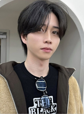 センターパートナチュラルショート