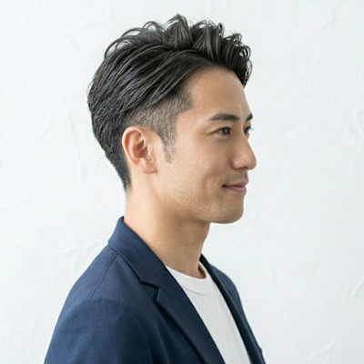 都会的ビジネスアップバングショート