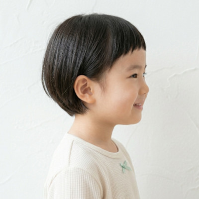 ピュアな天使のベビーショート★眉上バングでお手入れ簡単