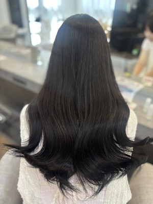 《矢崎萌々》ブルーブラック/艶カラー/韓国/大宮