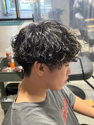 波巻きスパイラル/ツイストスパイラル/シャドウパーマ