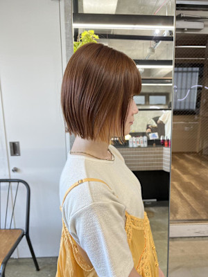 orange×orange beige