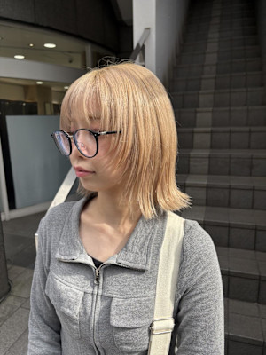 ショート×ボブ×切りっぱなしボブ×レイヤーボブ×横浜石川町