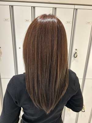 【伊勢原】ブリーチなしベージュカラー