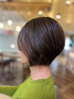 大人の美人ショート