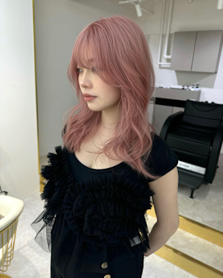 ブリーチ必須　ベージュカラー