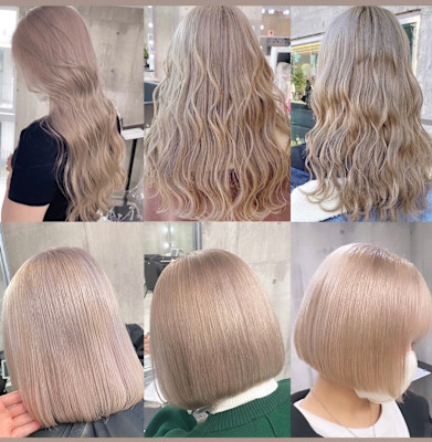 ブリーチ必須　ベージュカラー