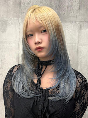 ブリーチ必須　デザインカラー