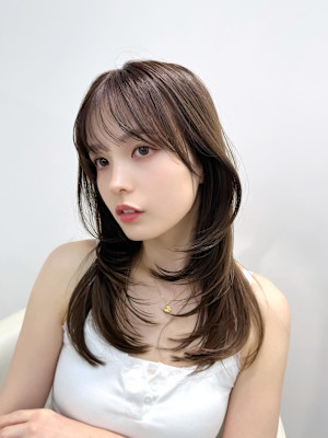 ミニウルフ/ウェットヘア/オリーブベージュ[上大岡]