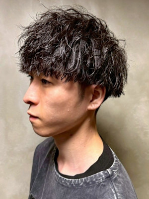 ツイスパ ショート マッシュ 束感 爽やかショート 20代